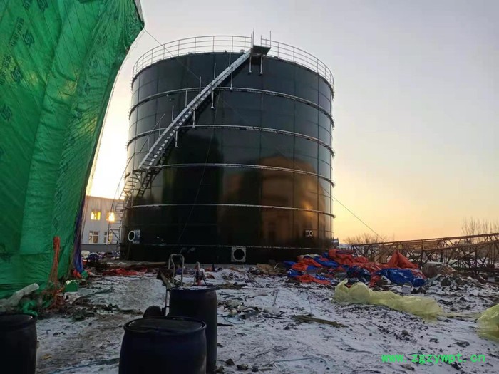 拼装罐 一体化拼装罐 一体化搪瓷拼装罐 搪瓷发酵罐 埃马克 全国可售图2