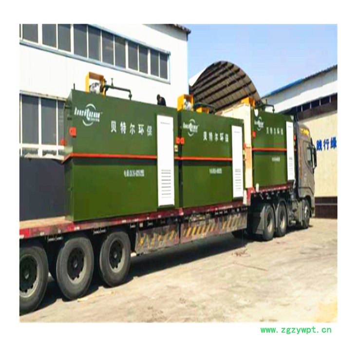 供应MBR膜生物反应器 写字楼生活污水处理设备 地埋一体化污水处理设备 达标排放**图5