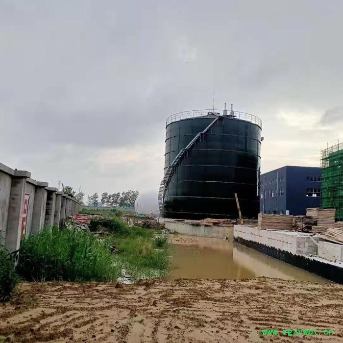 卓远UASB 厌氧罐 搪瓷拼装罐 CSTR反应罐 IC塔反应器 设计施工一体化图5