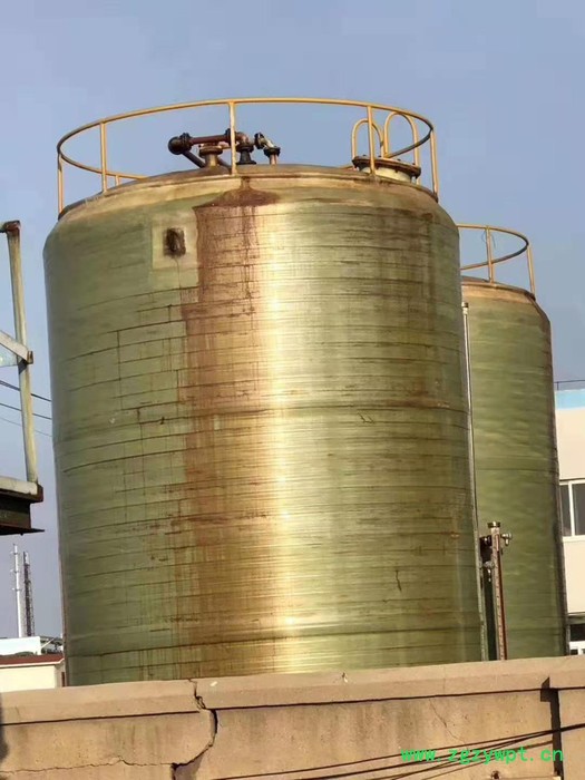 转让二手不锈钢储存罐   二手不锈钢搅拌罐   二手玻璃钢发酵罐 二手发酵罐图2