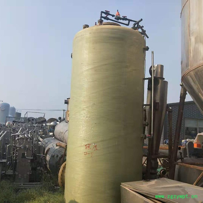 转让二手不锈钢储存罐   二手不锈钢搅拌罐   二手玻璃钢发酵罐 二手发酵罐图5