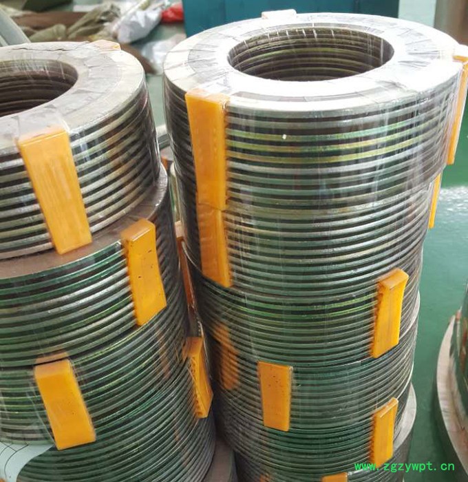反应器金属波齿复合柔性石墨垫  碳钢金属缠绕垫 密封垫圈图2