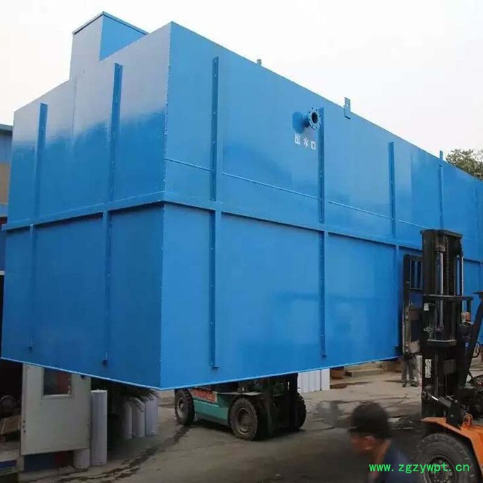 mbr膜生物反应器 MBR一体化污水处理设备 ** 水质达标 生活污水处理设备 学校食堂厨房污水处理设备 斜管沉淀器图3