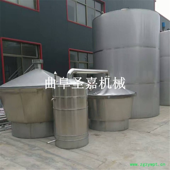 贵阳不锈钢发酵罐价格 家用小型蒸酒设备厂家 酒曲粉碎机 自动凉床型号齐全图4
