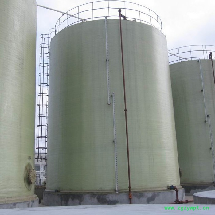 玻璃钢硫酸储罐 发酵罐 化工储罐现货直销图3