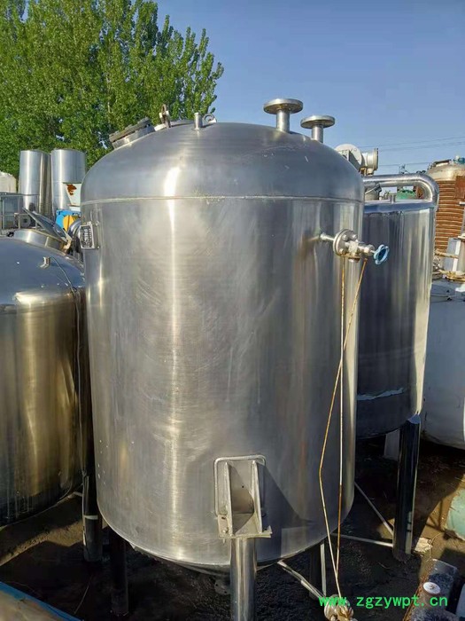 浩天出售 卧式不锈钢储罐 316材质立式不锈钢储罐 500L不锈钢发酵罐 型号齐全图3