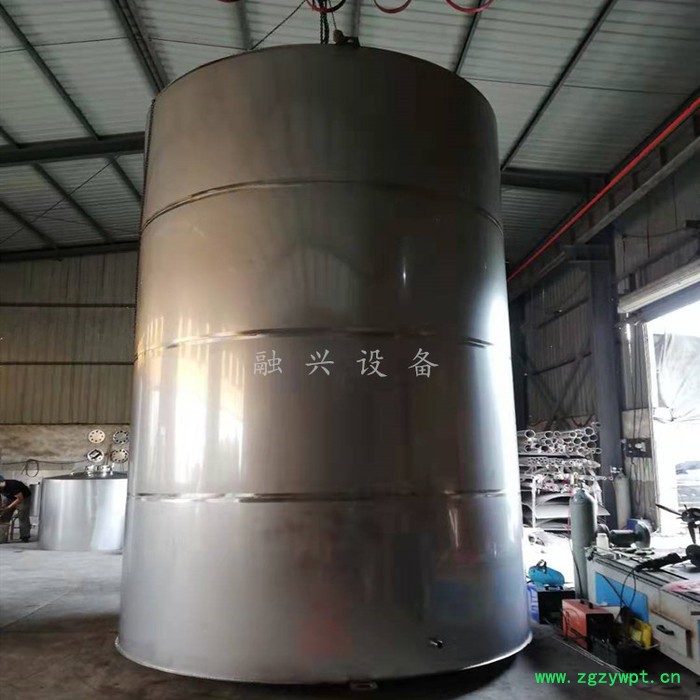 浙江果酒罐价格 桑椹酒发酵罐 葡萄酒罐生产厂家 冷冻罐 侧式搅拌冷冻罐周转桶图4