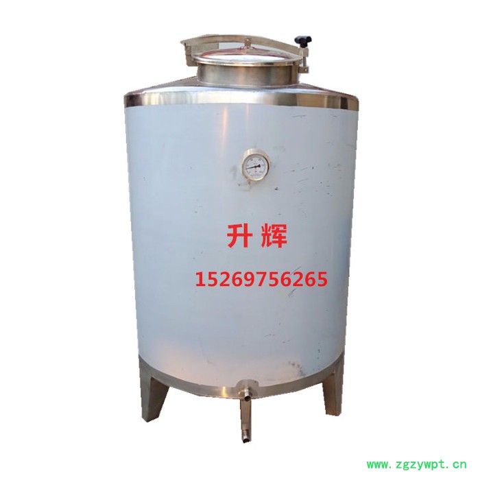 发酵设备不锈钢发酵罐 果酒储罐 白酒罐酒厂定制20吨储酒罐厂家批发图6