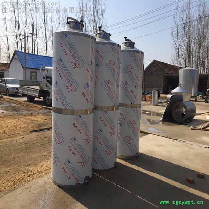 发酵设备不锈钢发酵罐 果酒储罐 白酒罐酒厂定制20吨储酒罐厂家批发图3