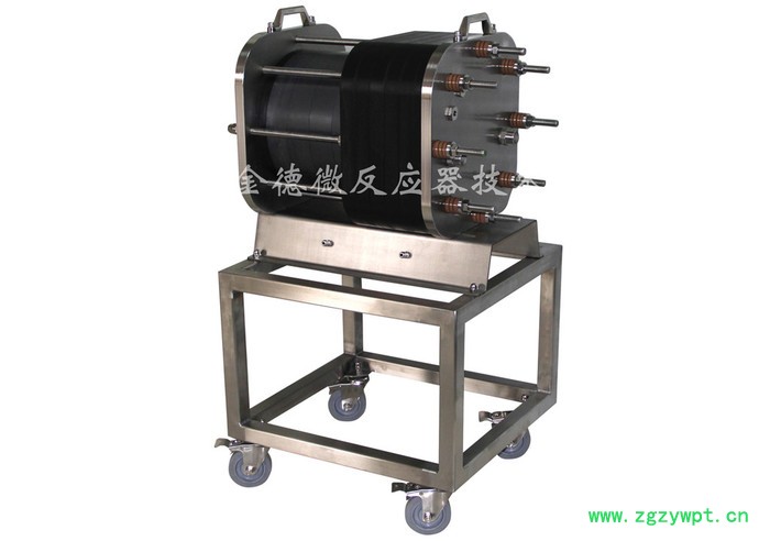 山东金德新材料C0系列连续流无压烧结碳化硅微通道反应器图2