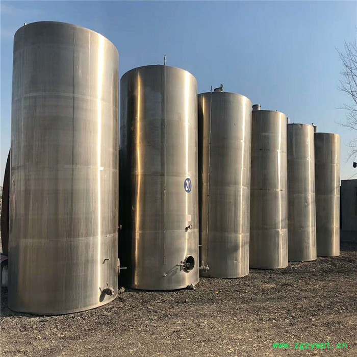 二手不锈钢发酵罐 不锈钢储液罐 二手不锈钢运输储罐参数 供应批发图5