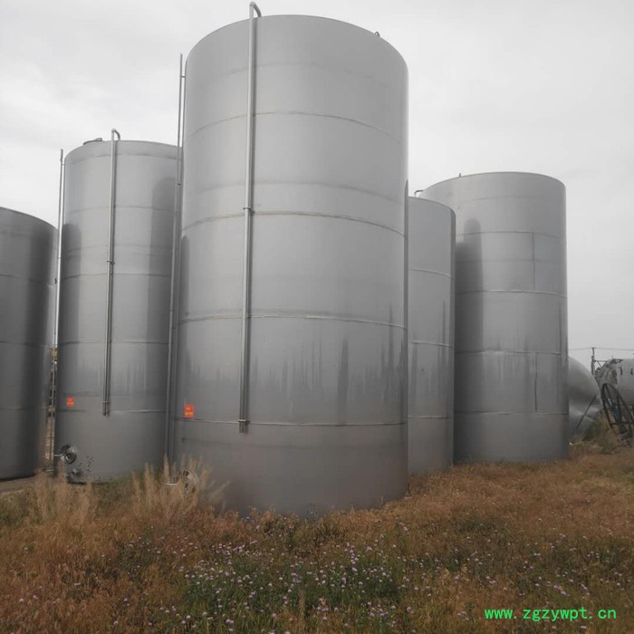 二手不锈钢发酵罐 不锈钢储液罐 二手不锈钢运输储罐参数 供应批发图2