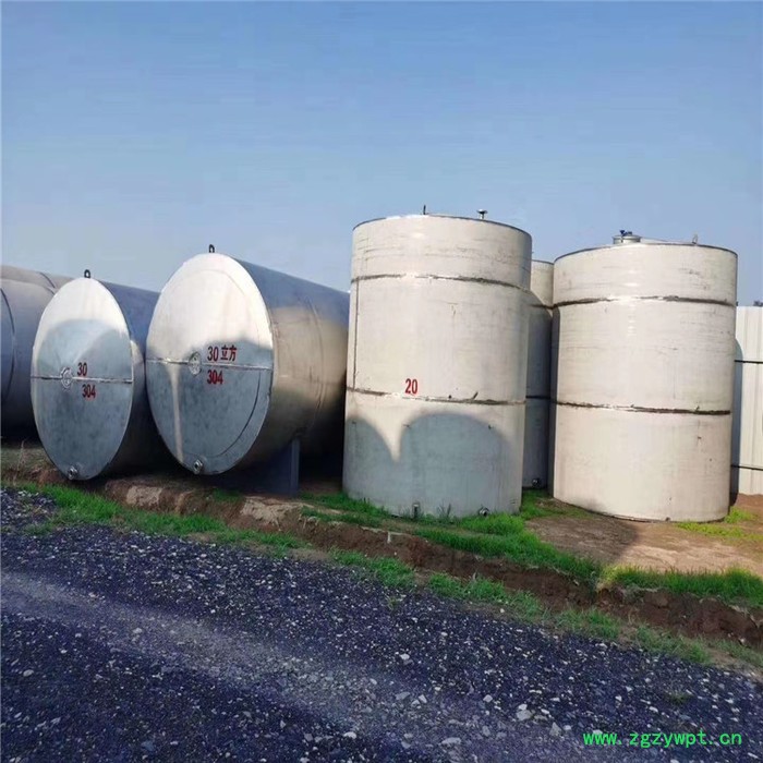 二手不锈钢发酵罐 不锈钢储液罐 二手不锈钢运输储罐参数 供应批发图7