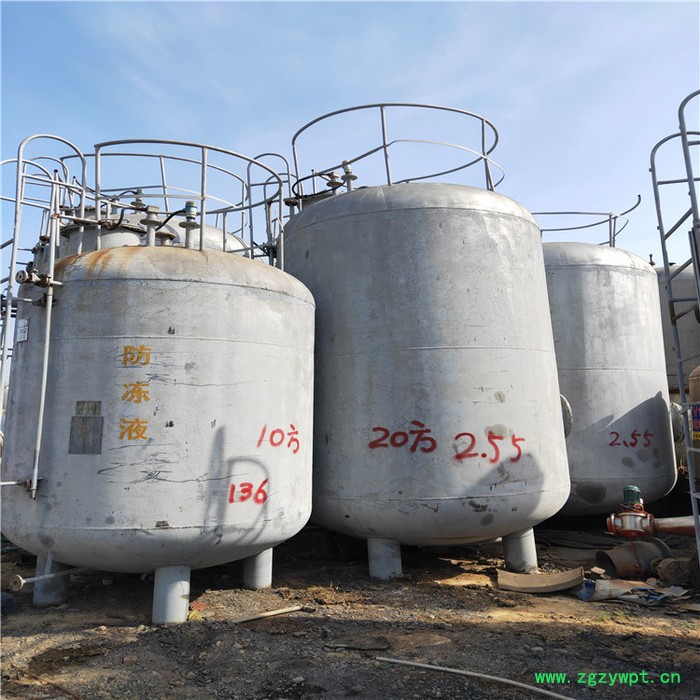 二手不锈钢发酵罐 不锈钢储液罐 二手不锈钢运输储罐参数 供应批发图6