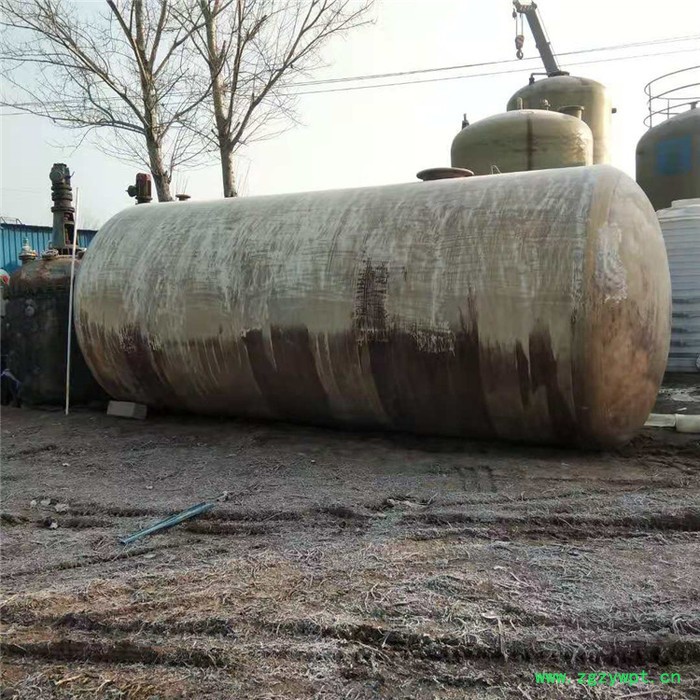 二手储罐  玻璃钢发酵罐 玻璃钢储水罐批发 型号齐全图2