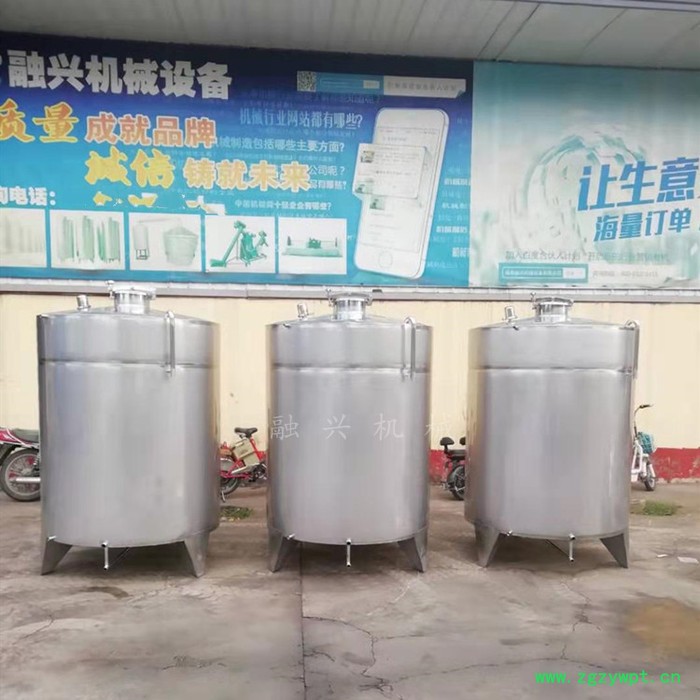 长期出售不锈钢储蓄罐 一批立式储罐 2吨不锈钢发酵罐 压力储水罐立式储酒罐图8