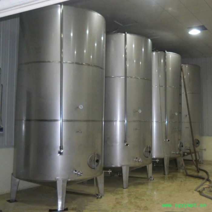 不锈钢发酵储罐定做葡萄酒厂发酵罐 10吨5吨不超过储罐葡萄发酵酒罐图4