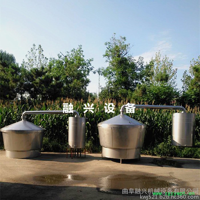 山西家庭做酒用冷凝器 冷却器 对辊粉碎机 葡萄酒发酵罐不锈钢容器 酿酒用冷却器图4