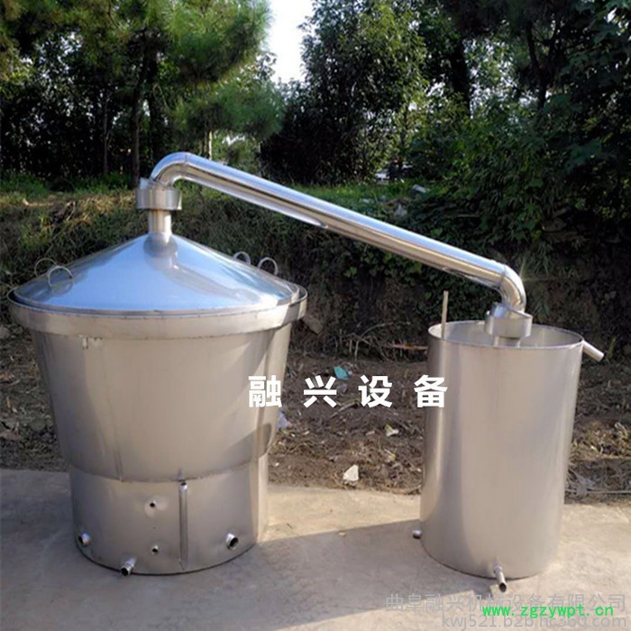 山西家庭做酒用冷凝器 冷却器 对辊粉碎机 葡萄酒发酵罐不锈钢容器 酿酒用冷却器图7