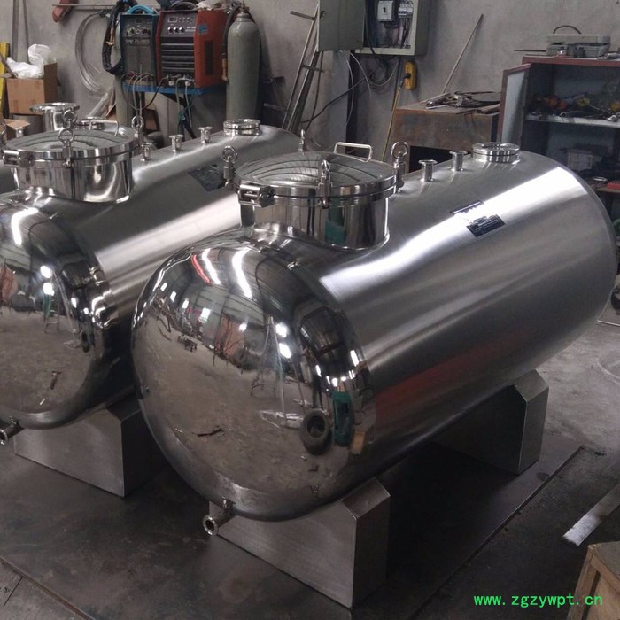 盛航 二手不锈钢卧罐现货供应  加工定做各种样式不锈钢罐  二手不锈钢搅拌罐 二手不锈钢发酵罐型号齐全图5