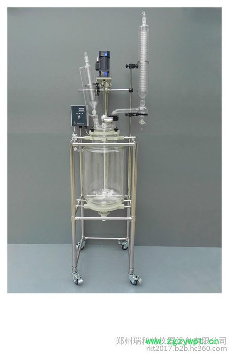 RKT-20L双层玻璃反应釜 **玻璃反应器图4