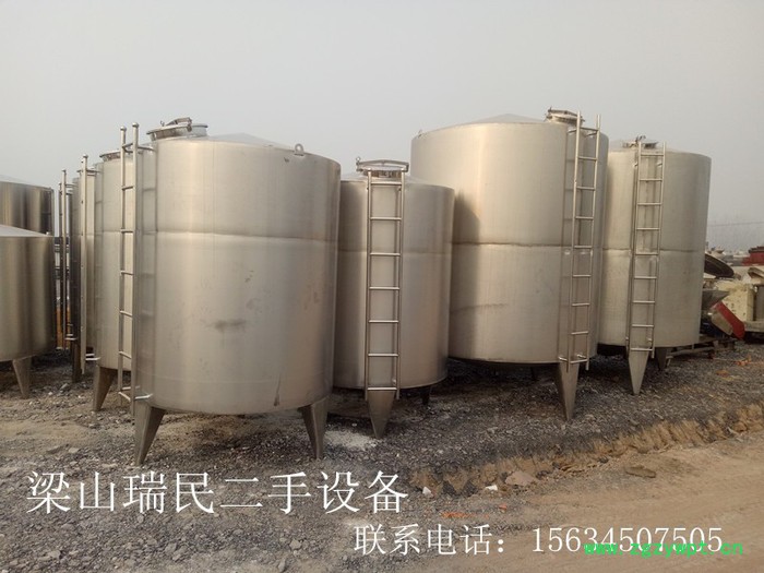 瑞民出售 二手不锈钢储罐 玻璃钢罐 发酵罐 反应釜 !图6