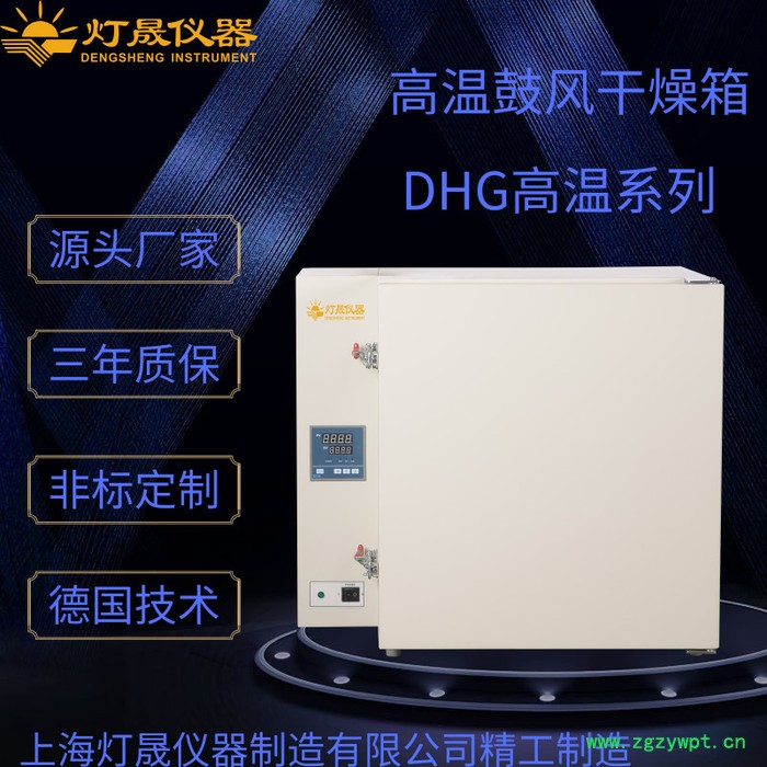 400℃高温烘箱 DHG-9096A 上海厂家 现货直销 可定做定制600℃高温鼓风干燥箱 充氮干燥箱图6