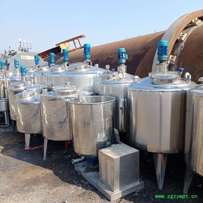 盛航 现货二手不锈钢罐厂家 价格 不锈钢搅拌罐 发酵罐图5