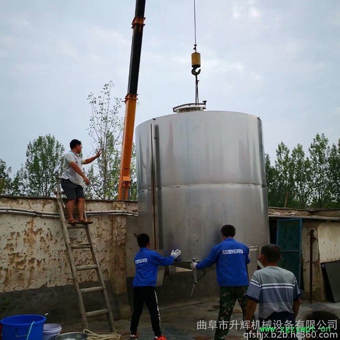 定做白酒储罐浙江不锈钢葡萄酒发酵罐5吨双层黄桃发酵储存罐图3