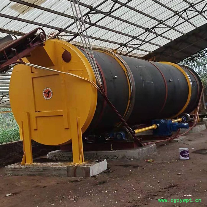 牛羊鸡猪粪便有机肥发酵罐、成套有机肥设备图6