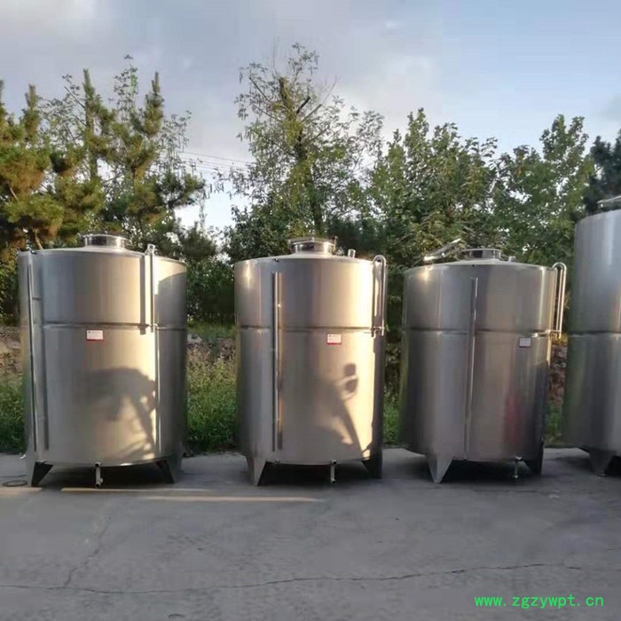 大型不锈钢储蓄罐 立式卧式储油罐 50吨不锈钢发酵罐 食品搅拌罐压力储罐图8