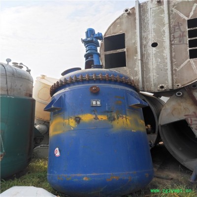 二手发酵罐 购销厂家 浩运 电加热反应釜 大量处理