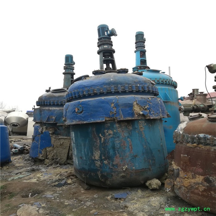 二手发酵罐 购销厂家 浩运 电加热反应釜 大量处理图5