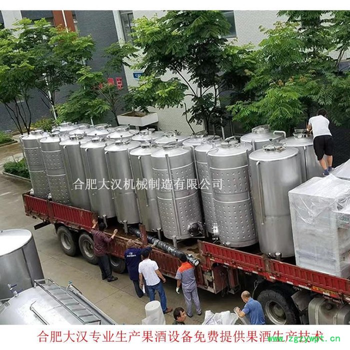 大汉蓝莓果酒设备厂家 果酒发酵罐 安徽酿酒设备批发图2