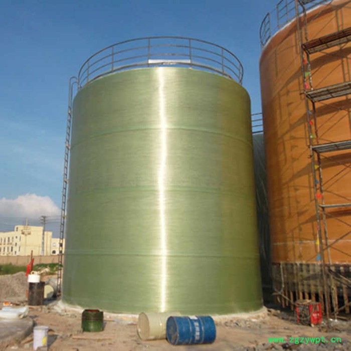 福胜 ** 化工储罐发酵罐搅拌罐 卧式玻璃钢工业盐酸储 搅拌式耐酸图4