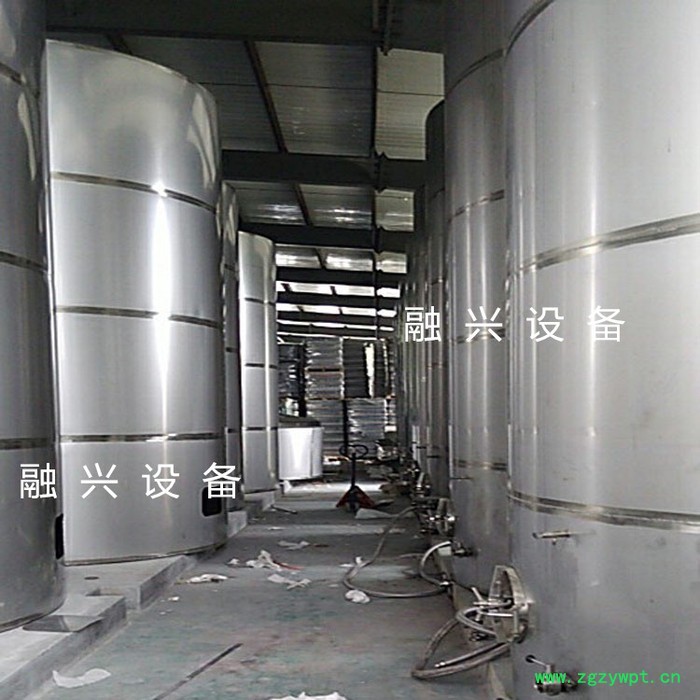 湖州酿酒设备 融兴小型酒坊酿酒设备供应 不锈钢酒罐 白酒造酒设备 果酒发酵罐 5吨10吨不锈钢酒罐图5