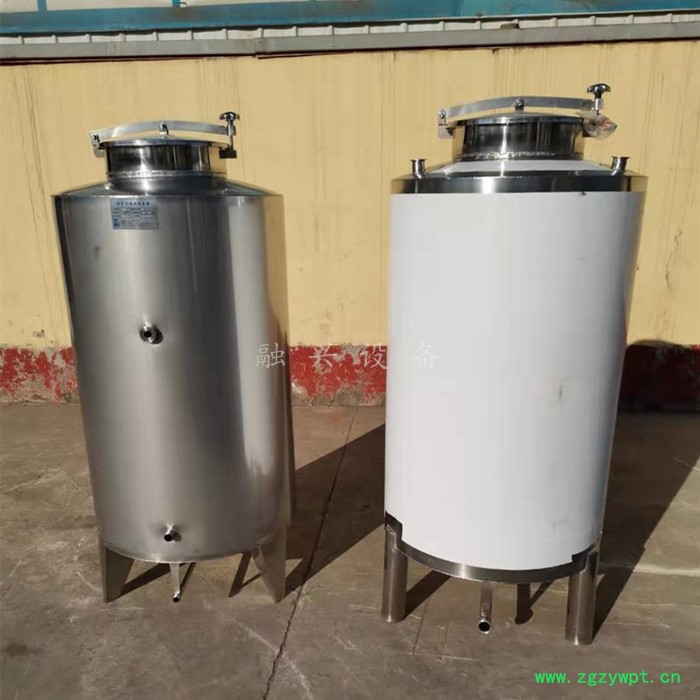 正规不锈钢储蓄罐 立式小型储水罐 30吨不锈钢发酵罐 不锈钢酒罐出售图4