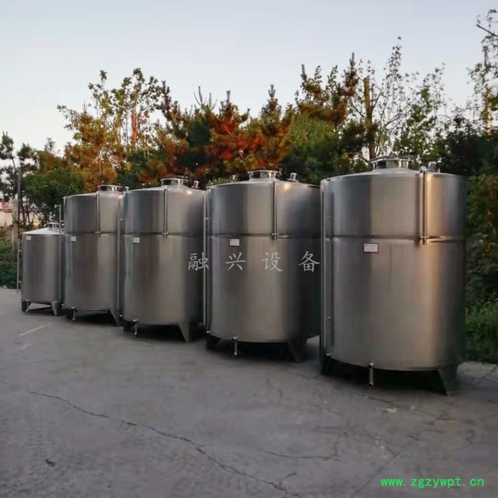 正规不锈钢储蓄罐 立式小型储水罐 30吨不锈钢发酵罐 不锈钢酒罐出售图8