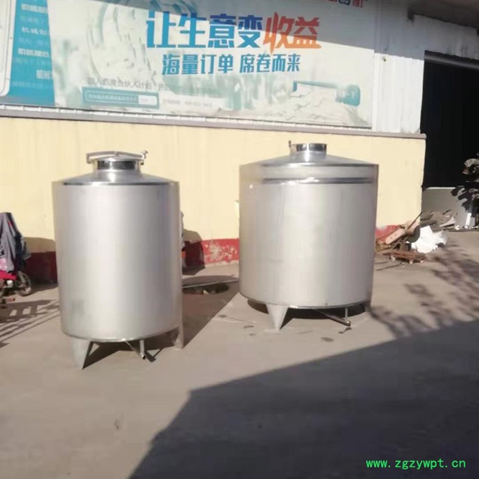 正规不锈钢储蓄罐 立式小型储水罐 30吨不锈钢发酵罐 不锈钢酒罐出售图7