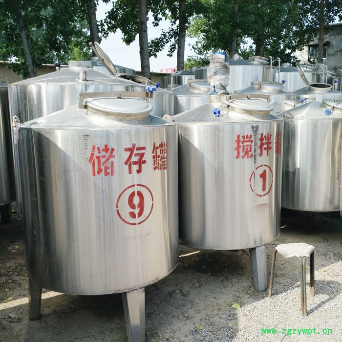 二手储运设备 不锈钢储罐 浓缩提取罐  不锈钢发酵罐图3