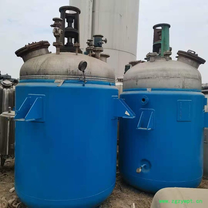 二手搪瓷反应釜 二手不锈钢反应釜  实验室小型反应釜 生物发酵罐图5