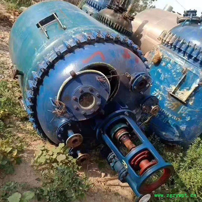 二手搪瓷反应釜 二手不锈钢反应釜  实验室小型反应釜 生物发酵罐图7