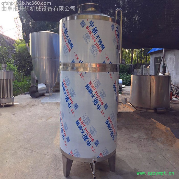 北京不锈钢储酒罐报价 升辉牌小型白酒储存容器 专业定做存酒罐果酒发酵罐图6