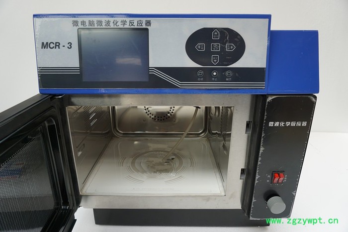 河南金博MCR-3型微波化学反应器 大屏数显 功率可调 分段控温