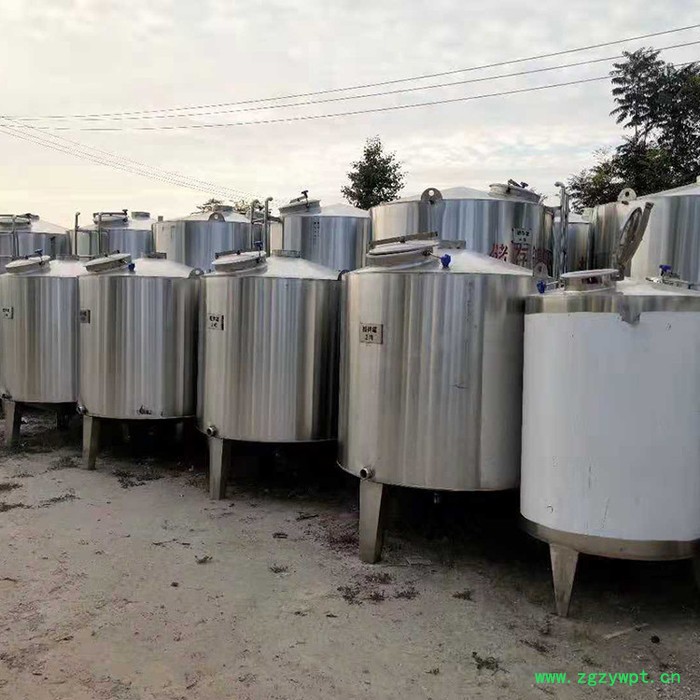 出售 卫生级不锈钢罐 不锈钢搅拌罐 二手发酵罐图7