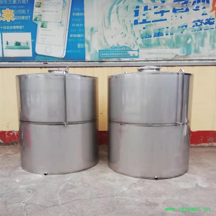 正规不锈钢储酒罐 不锈钢白酒罐 50吨不锈钢发酵罐 常年加工立式储酒罐图5