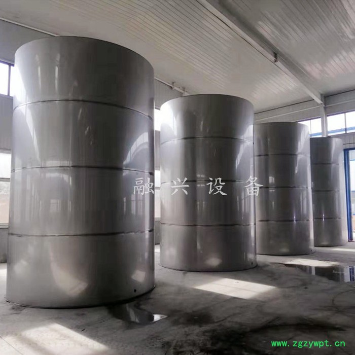 正规不锈钢储酒罐 不锈钢白酒罐 50吨不锈钢发酵罐 常年加工立式储酒罐图3
