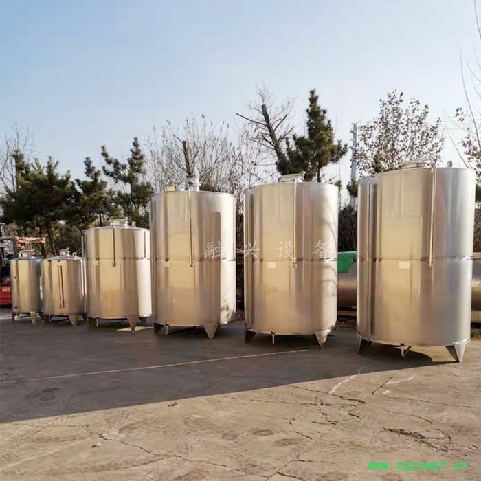 正规不锈钢储酒罐 不锈钢白酒罐 50吨不锈钢发酵罐 常年加工立式储酒罐图2