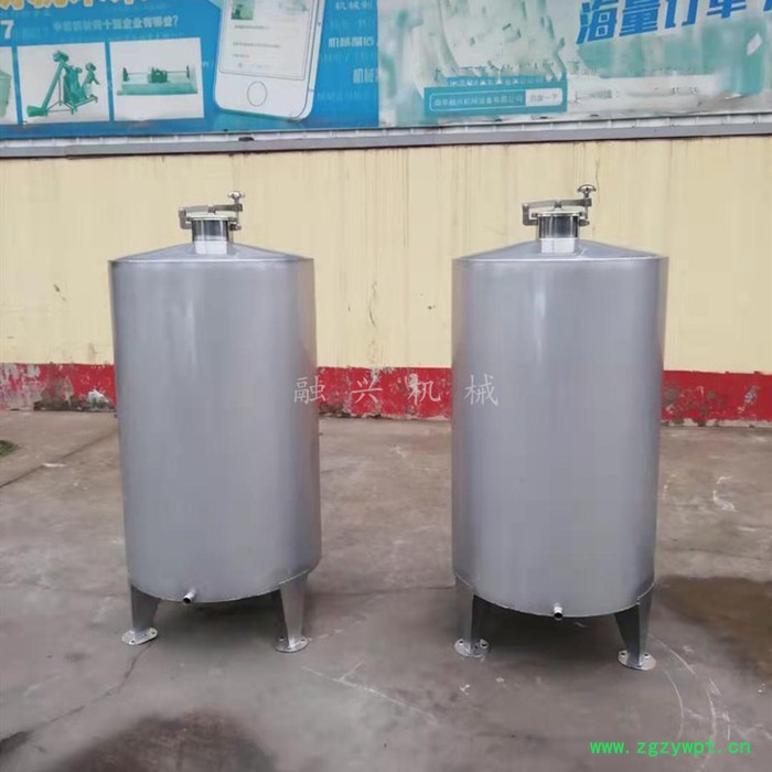 正规不锈钢储酒罐 不锈钢白酒罐 50吨不锈钢发酵罐 常年加工立式储酒罐图7