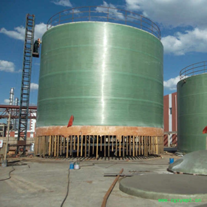 福胜 化工储罐发酵罐搅拌罐  卧式玻璃钢工业盐酸储 搅拌式耐酸碱储罐图2